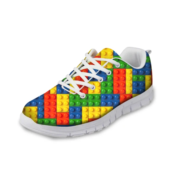 FORUDESIGNS Spring Colorful Men Shoes Brand Mesh Casual Shoes