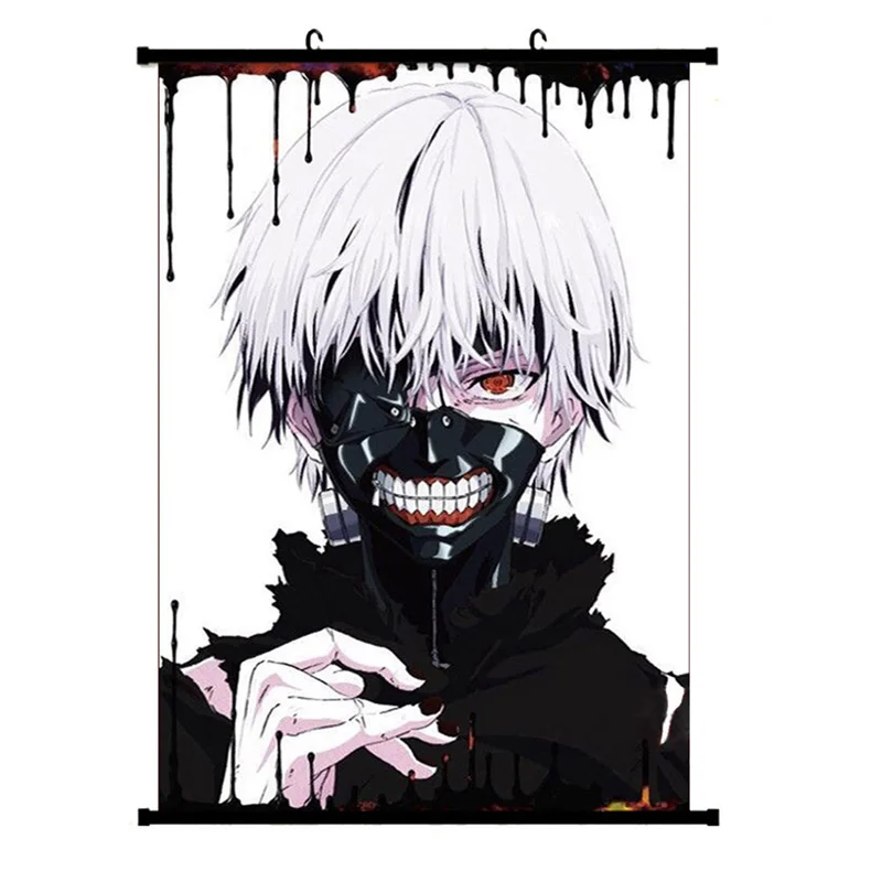 

Tokyo Ghoul Manga Series Japan Anime Hot Art Poster Silk Light Canvas Painting Print Home Decor Wall Picture