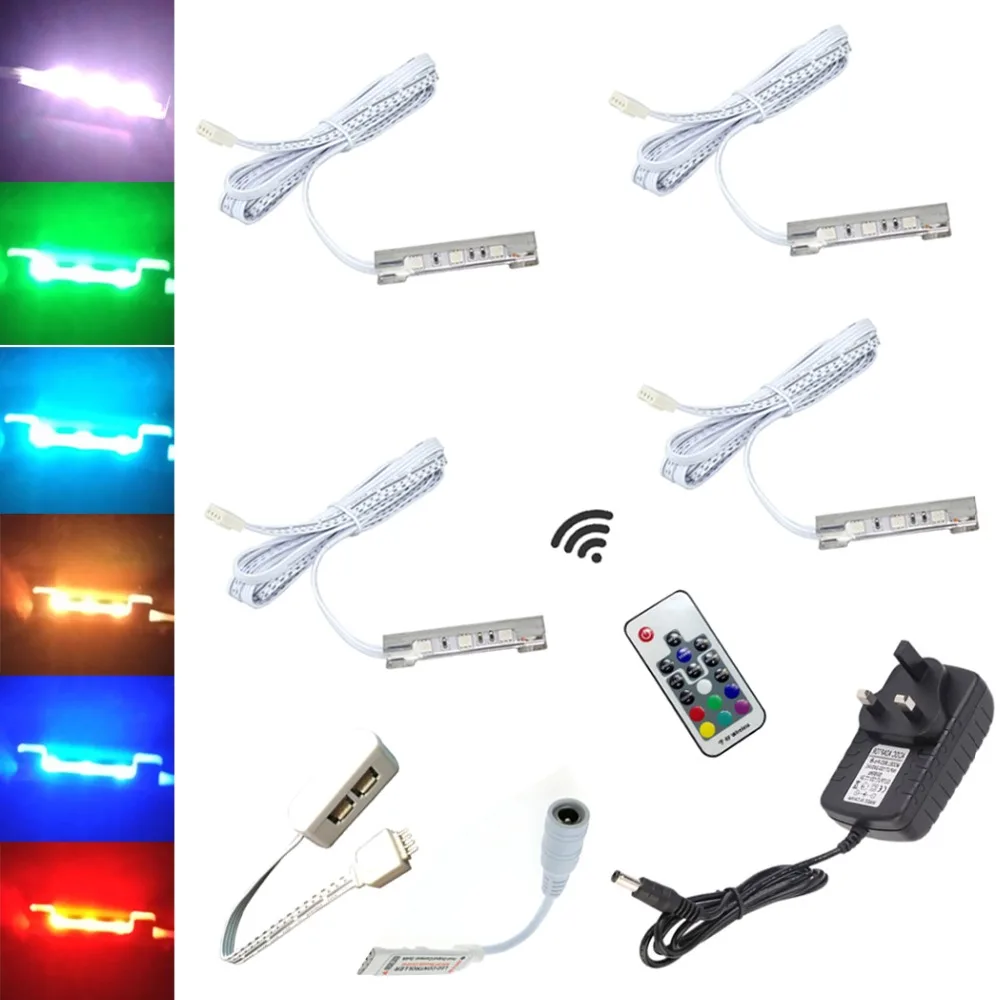 glass shelf light rgb rf gls 4in1 uk