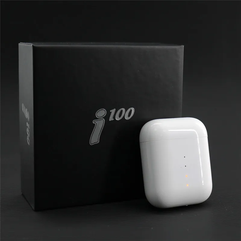 Новинка i100 tws наушники Bluetooth 5,0 беспроводные наушники бинауральная поддержка вызова Сенсорное управление для Iphone Android VS i20 i60 tws
