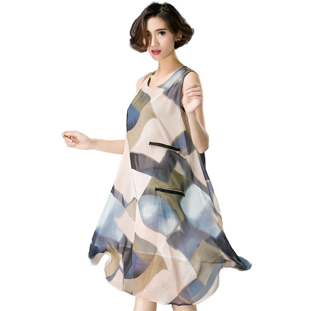 XL XXL XXXL 4XL 5XL Plus Size Summer Dresses 2016 Hot Sale Women Casual