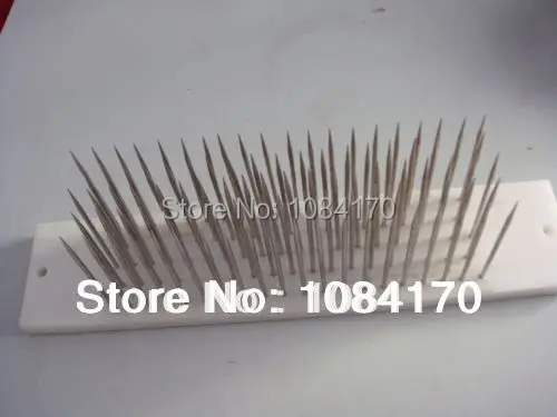 1pc/Lot White Hair hackle with 100 pcs needle for ...