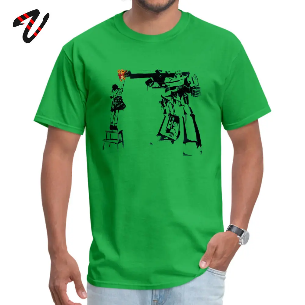 Peace Through Botany O-Neck T Shirts Summer Tops Shirt Short Sleeve Prevalent 100% Cotton Printed On Tee Shirts Gift Male Peace Through Botany -16534 green
