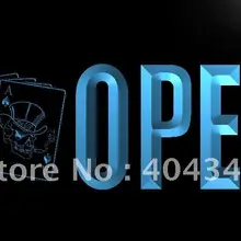 LK865-открытый Королевский Флеш Казино Покер бар неоновый знак домашний декор ремесла
