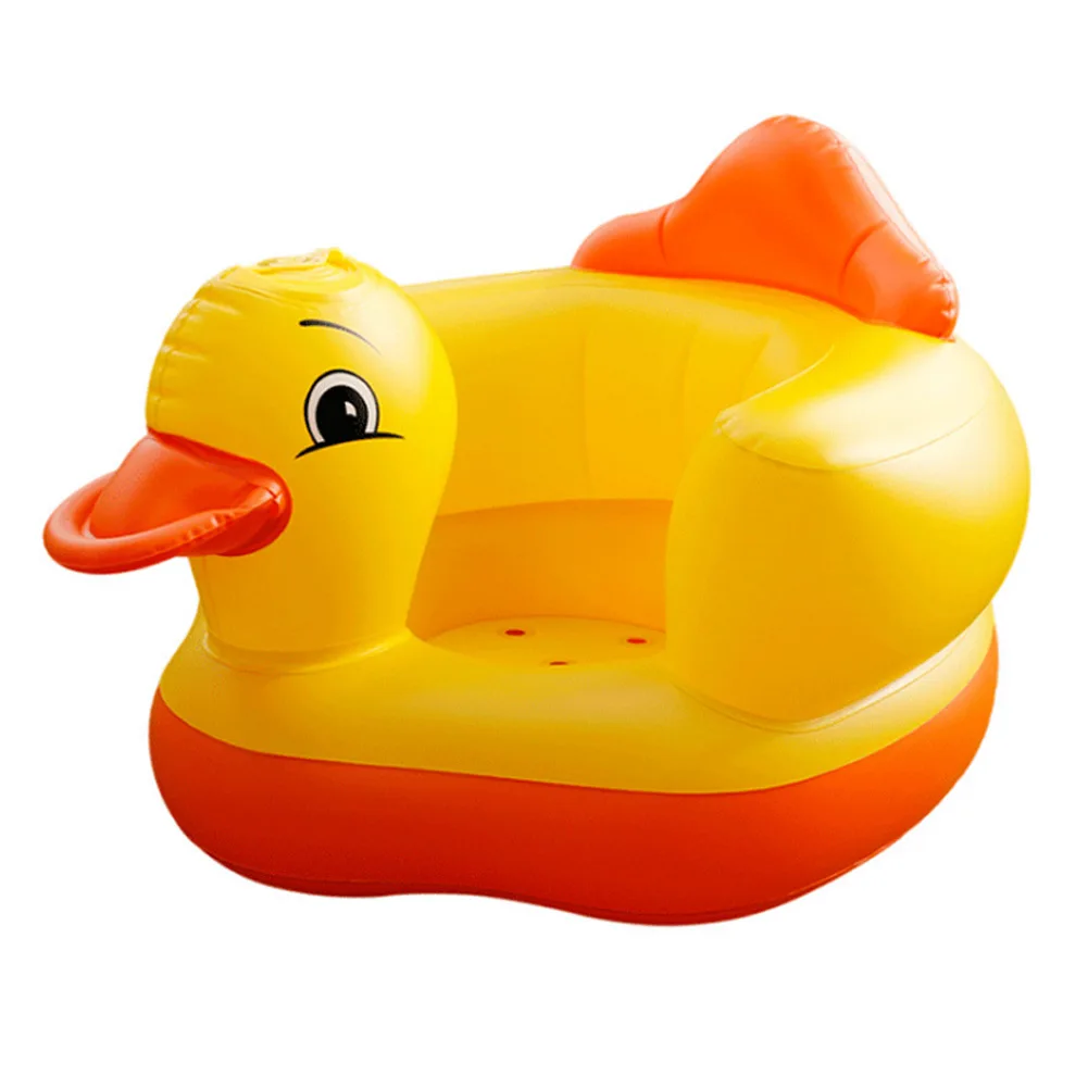 Multifunctional Inflatable Duck Toys Eco-friendly Wear-resistant Ergonomic Baby Toy YH-17