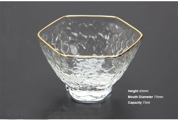 Новые термостойкие стеклянные чашки для чайной церемонии кунг-фу художественное стекло винная стопка кунг-фу чайная посуда мастер Кружка Чайная посуда