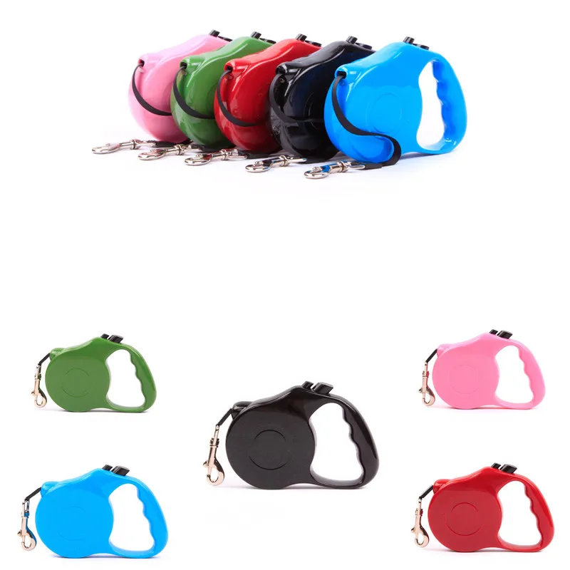 Comfortable and Durable Pet Automatic Extending Tractor Adjustable Leashes Retractable Traction Lead For Dog And Cat | Дом и сад