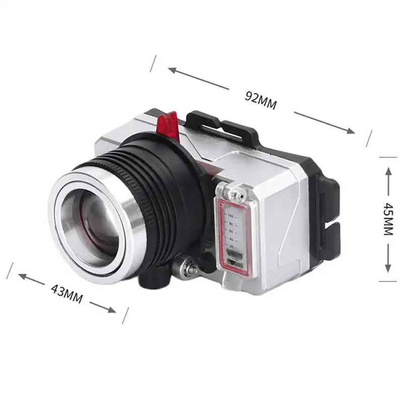 powerful led flashlight Waterproof T6 LED 2200Lm Zoomable Bicycle Headlamp High Power Headlight lanterna led bike #4S18 (4)