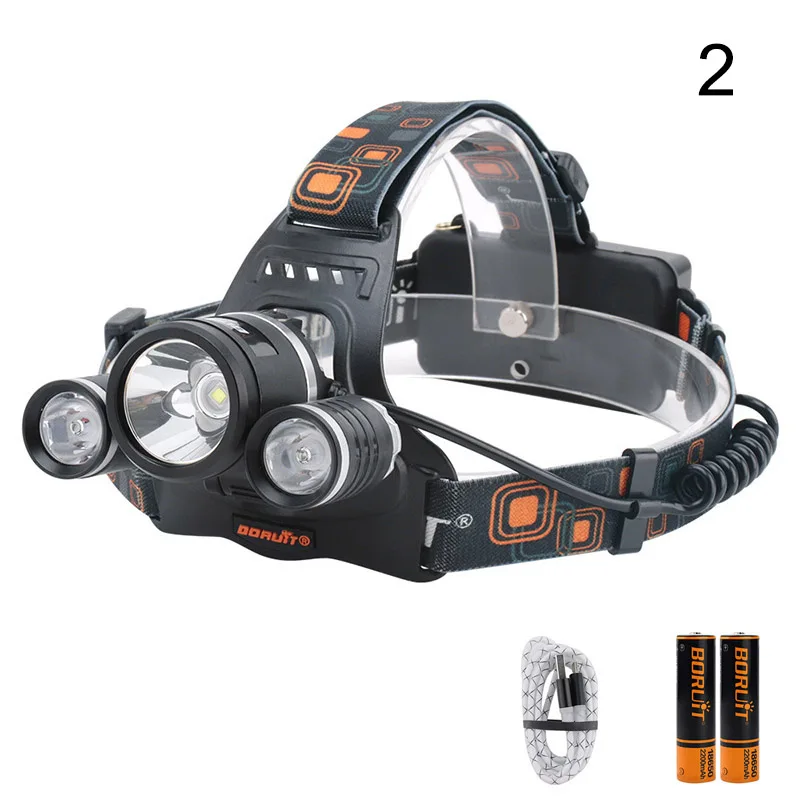

LED Headlamp Multi-functional Bright Fish Shape Headlight for Evening Outdoor JA55