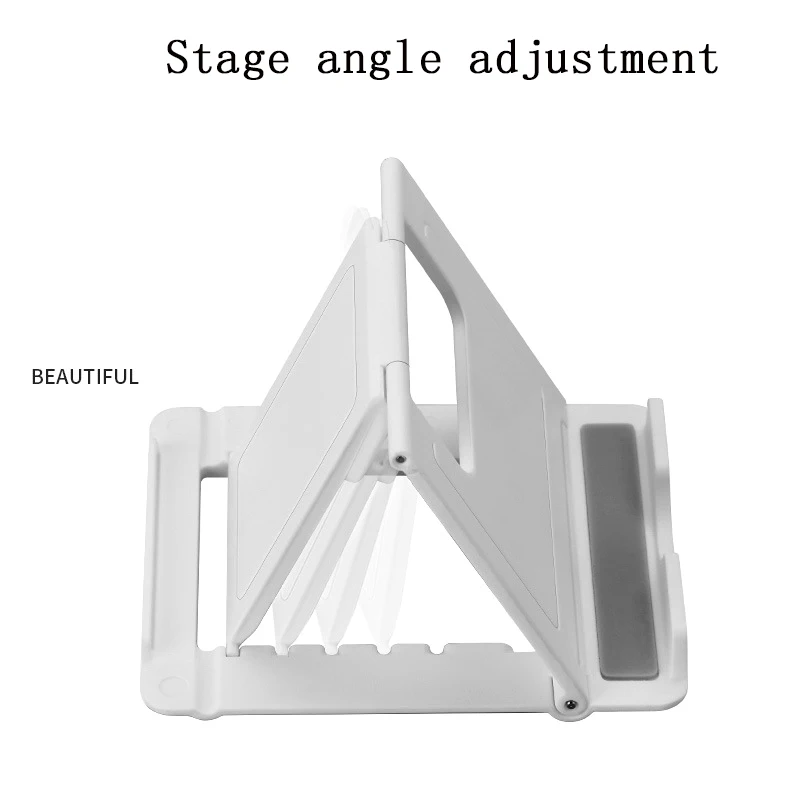 

Multi-angle Adjustable Phone Lazy Holder Mount Portable Foldable Mobile Phone Tablet Desk Stand For IPhone X 8 7 Samsung S9 Ipad