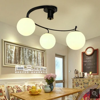 

LED Postmodern Nordic Iron Glass Bubbles Designer LED Pendant Lights For Dinning Room kitchen Restaurant Suspension Luminaire