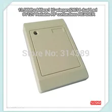 125 кГц, wiegand26/34 двойной светодиодный 9 V 12 V epoxy упакованы самую надежную бесконтактных EM4100/4102 кард-ридер для ID-Карты