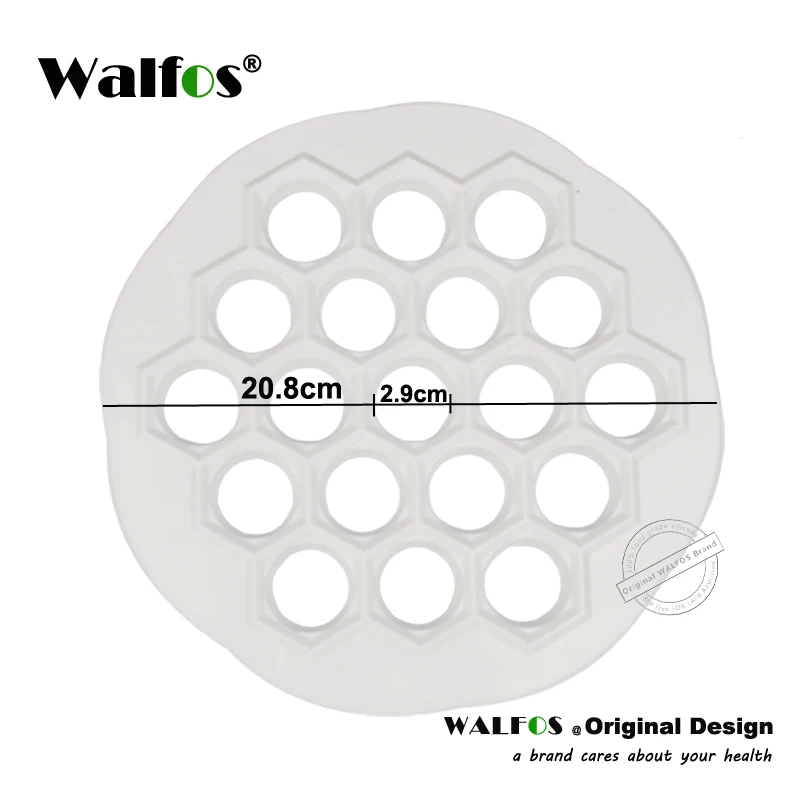 WALFOS инструмент для пельменей 19 отверстий|pelmeni maker|dumplings toolmaking molds |
