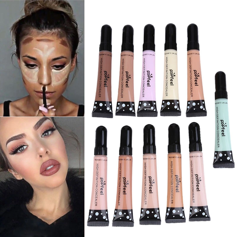

Face Foundation Concealer Whitening Contour Corrector Liquid Base Makeup High Coverage Professional Matte Cream