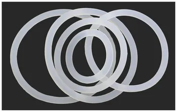 

Ring gashet silicom gasket elasticity 1/2/3mm thickness M3 M5 M6 M8 M10 M12-M60 washer white waterproof gasket Silicone washer