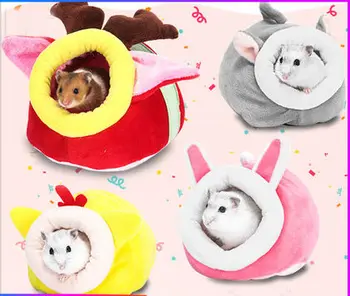 

Small pet mini hedgehog cotton nest sleeping nest warm nest winter hamster cotton nest golden bear squirrel honey bag