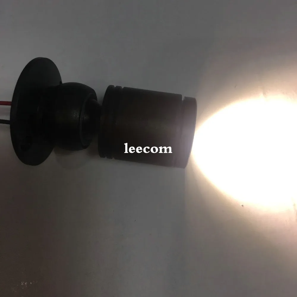 

4pcs dimmable pitch coldwhite color Led Cabinet Light Light Energy Saving Spot Home color Downlight Mini Recessed Lamp