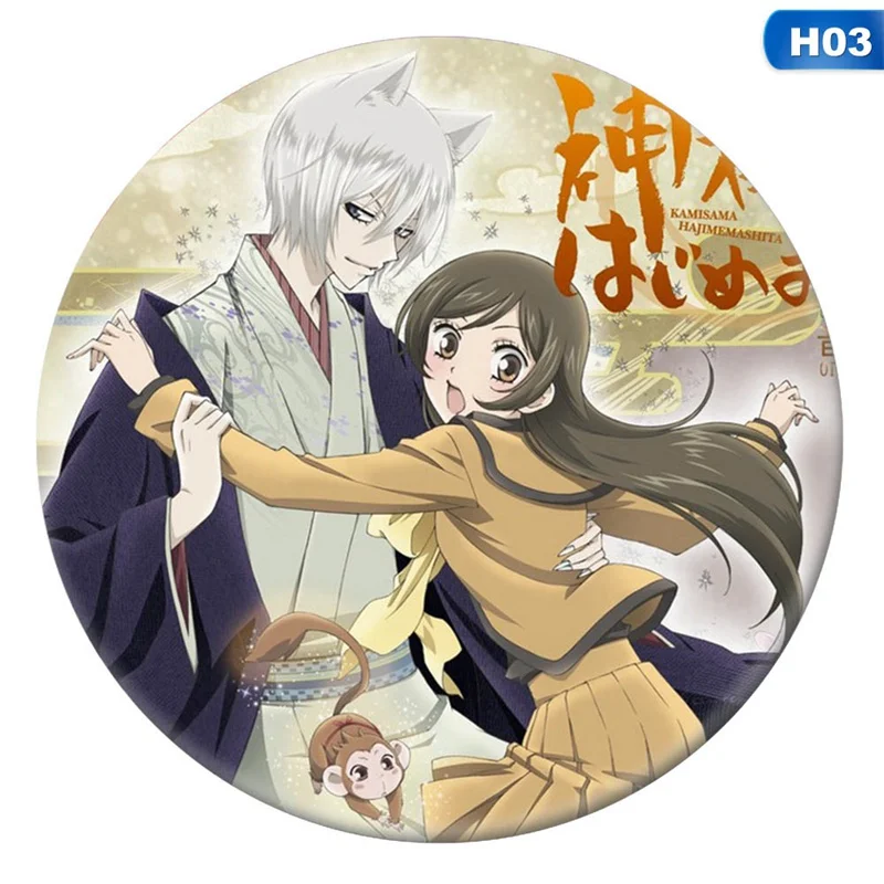 1 шт. аниме Kamisama Love Kiss значок косплея мультфильм Tomoe Momozono Nanami брошь коллекция