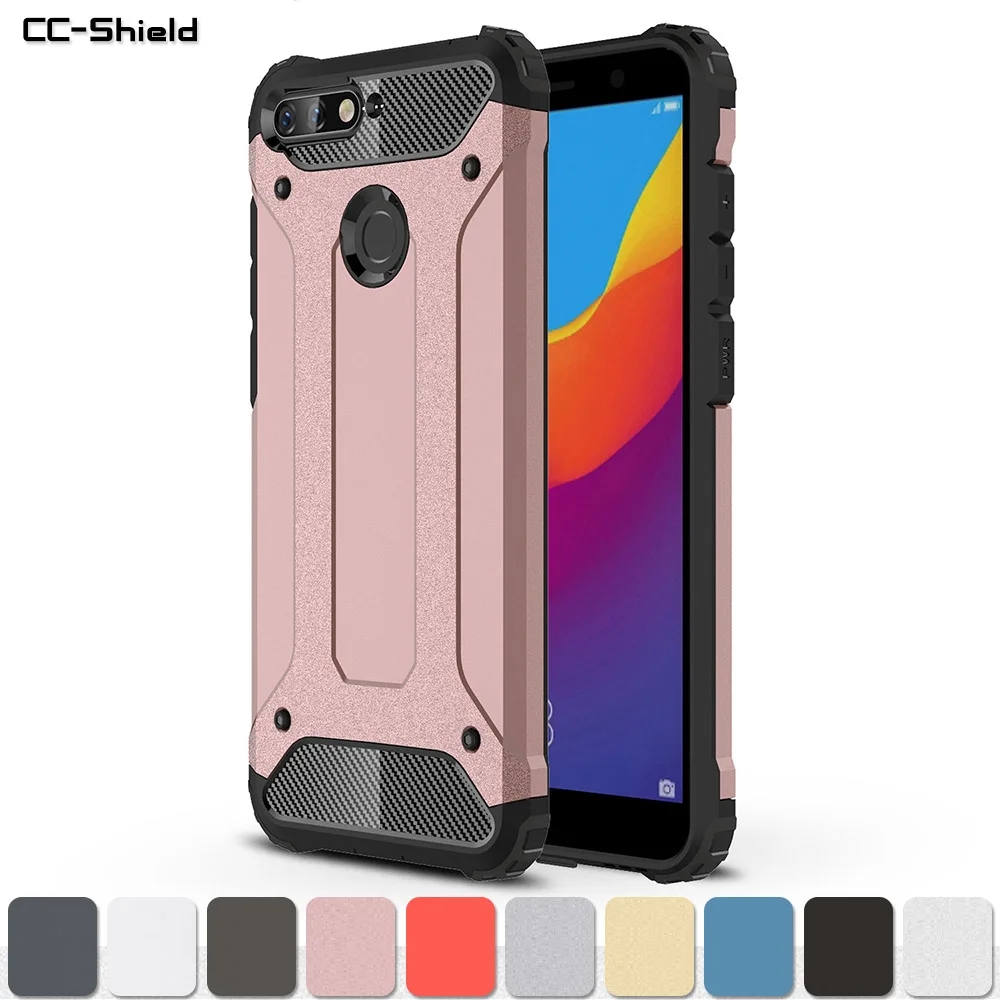 Armor Case for Huawei Honor 7C 5 7 inch AUM L41 Honor7C Phone Bumper Fitted Case