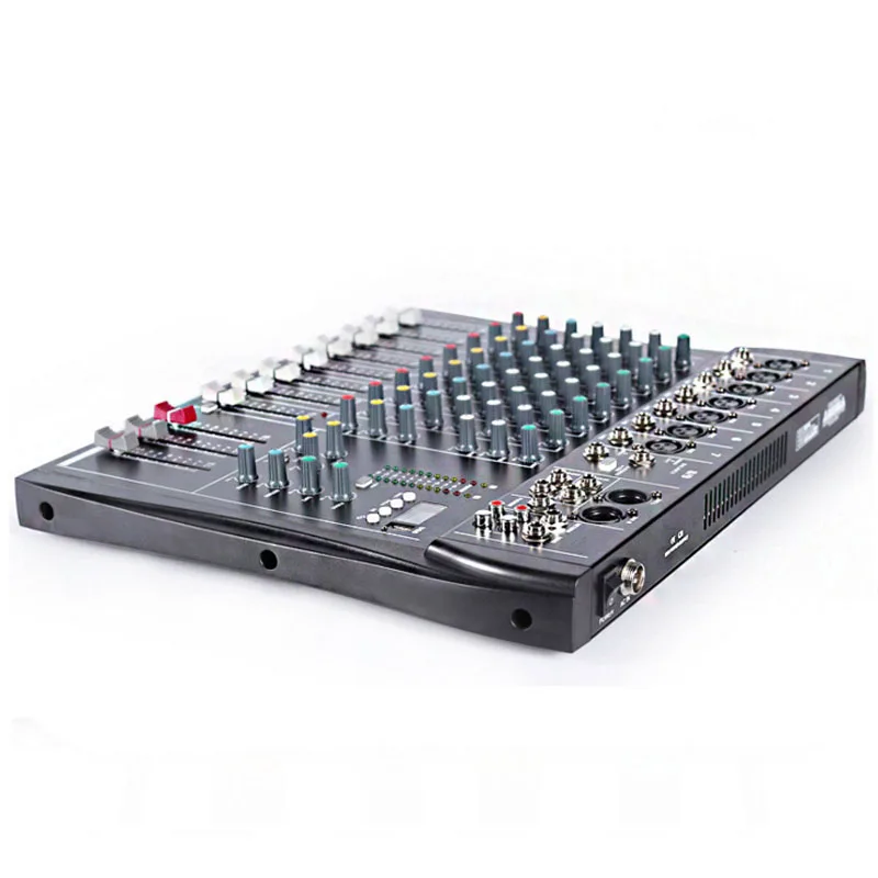 Professional 8 Channel DJ Audio Bluetooth USB