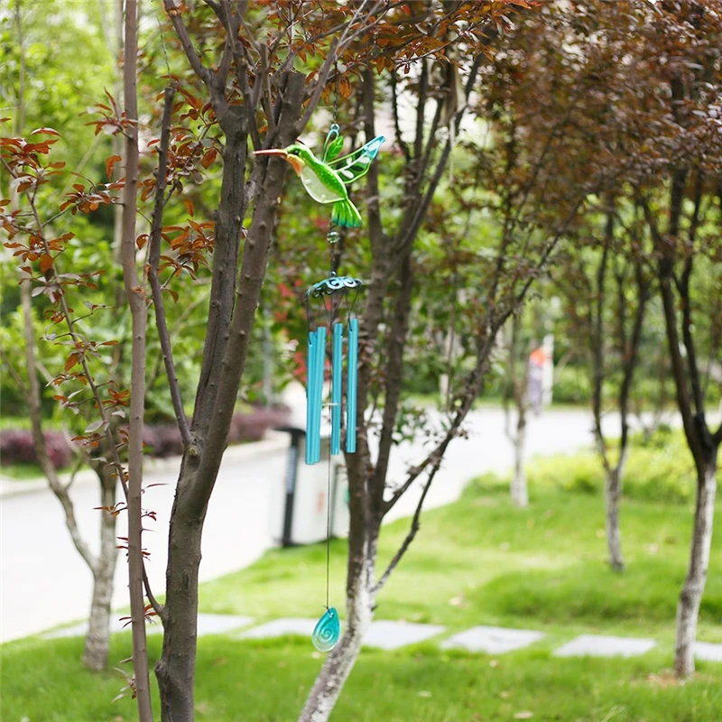 Handmade Bird Wind Chime For Wall Window Door Decor Wind Bell Hanging Ornaments Vintage Home Campanula Decorative Crafts (2)