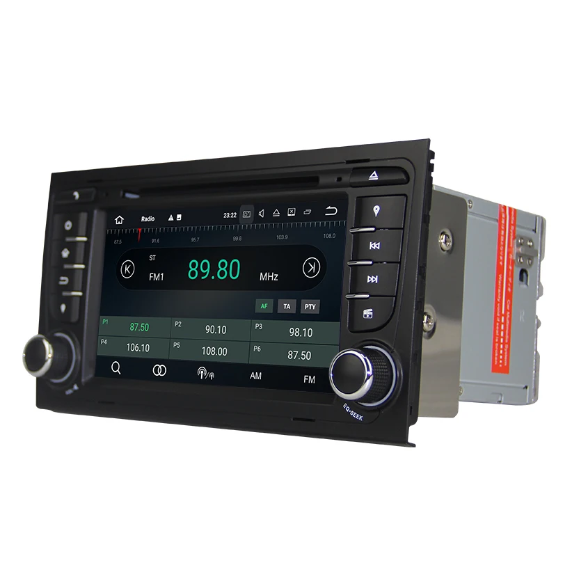 Top Android 7.1.2 System Car DVD Player for AUDI A4 SEAT EXEO S4 RS4 8E 8F B9 B7 RNS-E with GPS Navigation Car Multimedia Player 2