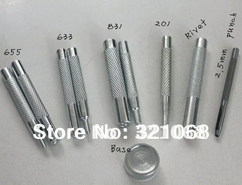 diy Set tool Snap Button / Rivet / Prong Snap Button/Installation tool/Button molds/Manual