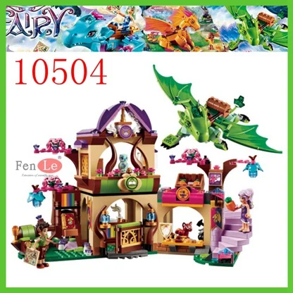 Bela Elves 10549 Dragon Sanctuary строительные блоки DIY Развивающие игрушки совместимы с 41178 друзьями - Цвет: 10504 No Box