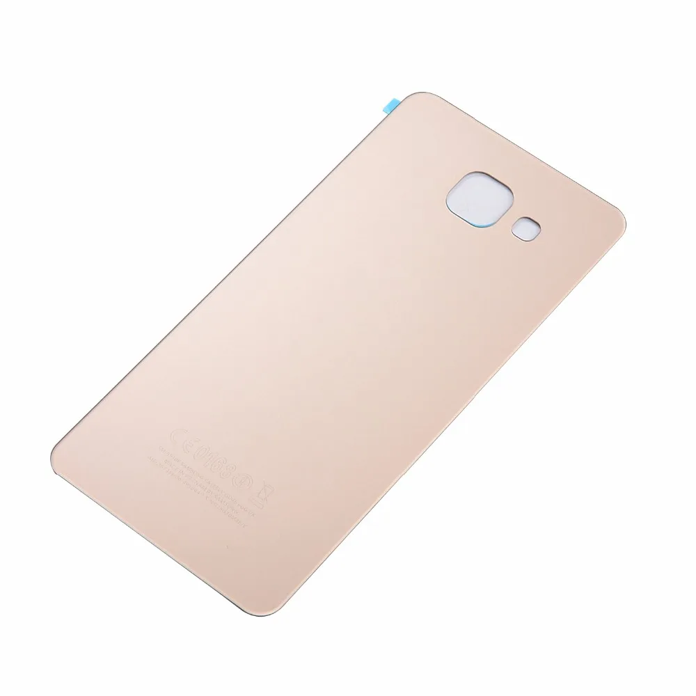 Оригинальная Крышка батарейного отсека для Samsung A5 A510 A510F 2016 Задняя стеклянная