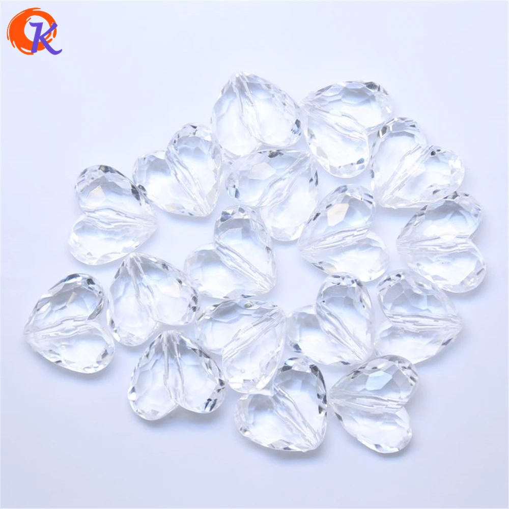 Cordial Design Fashion Jewelry 25x29 мм 80 шт./лот прозрачные акриловые разделительные бусины