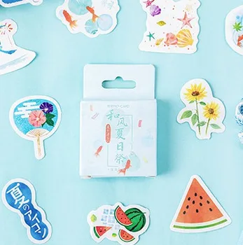 

Summer wind diy decorative stickers(1pack=46pieces)
