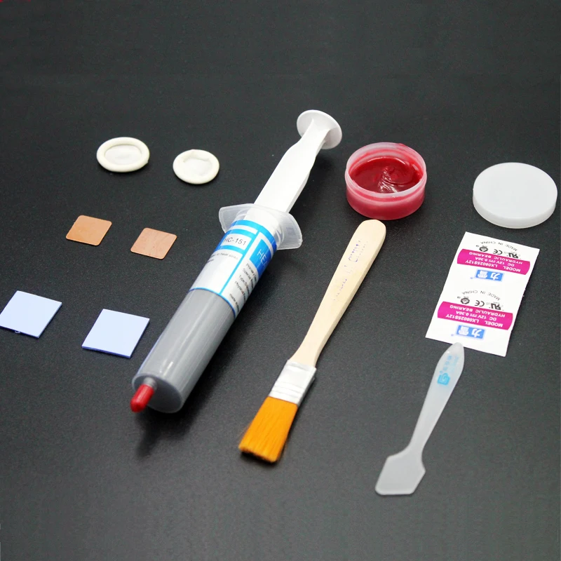 

30g Grey Thermal Conductive Grease Paste Compound Silicone used for most of PC CPU GPU LED Chipset Cooling Combination suit
