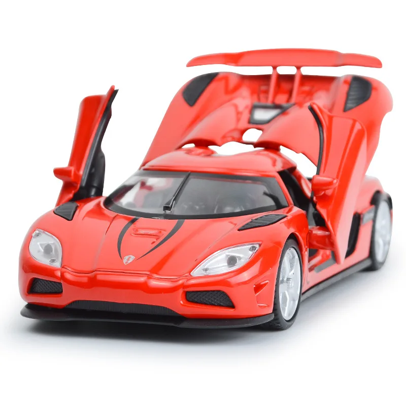 1:32 игрушечный автомобиль Koenigsegg Металлический Игрушечный литой автомобиль Diecasts& игрушечный Транспорт модель автомобиля Миниатюрная модель автомобиля игрушки для детей - Цвет: VB32373R no box