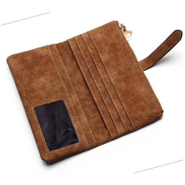 Women's Rugged Zipper Wallet (Cruelty Free Leather) (3)