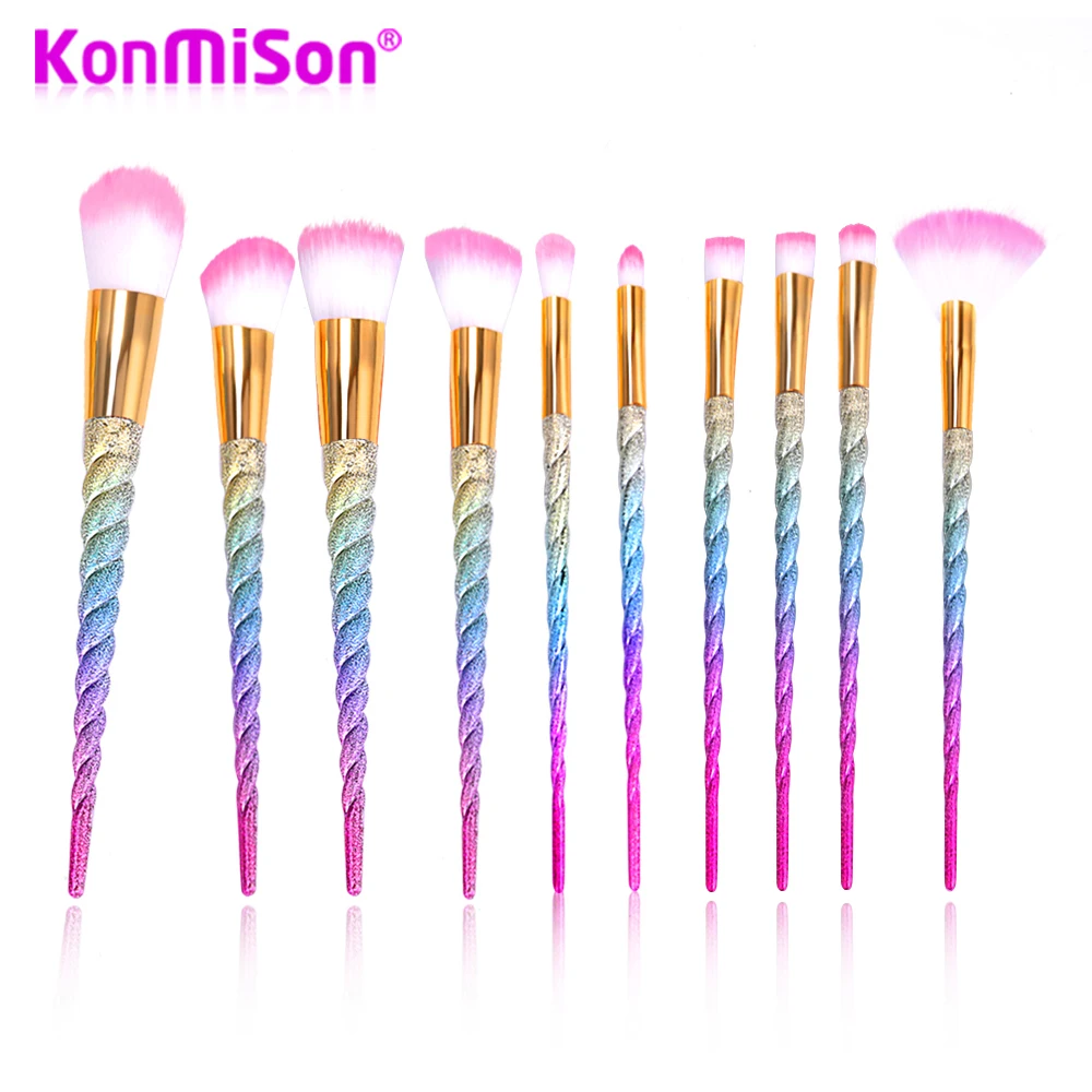 

7/10 pcs Makeup Brushes Tool Set Cosmetic Powder Eye Shadow Foundation Blush Blending Beauty Make Up Eyeshadow Brush Maquiagem