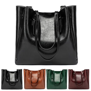 

New Arrival Women Tote Bag Fashion Zipper Large Capacity Tote Handbag Shoulder Bag for Women Female Handbags