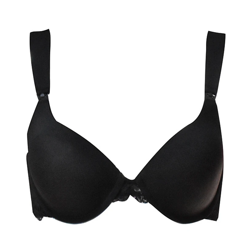 C D Cup Black Ultra thin Bra 3/4 Cup Comfort Brassiere Soutien Gorge ...