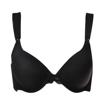 

C D Cup Black Ultra-thin Bra 3/4 Cup Comfort Brassiere Soutien Gorge Lace Bralette Wide Shoulder Straps Padded Bra