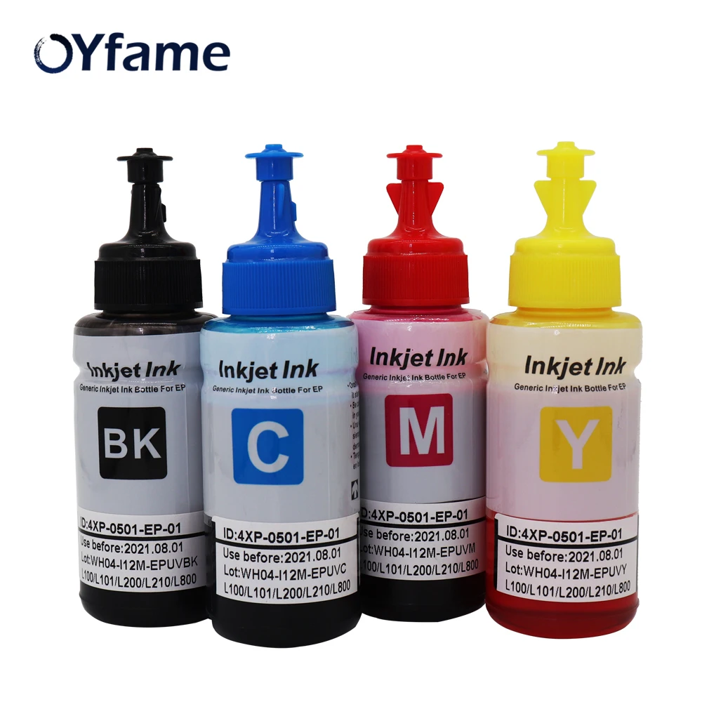 Универсальные красящие чернила OYfame СНПЧ Заправка картриджей для Canon HP Epson все