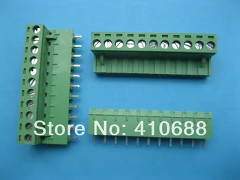 

24 Pcs 11 way/pin Pitch 5.08mm Screw Terminal Block Connector Pluggable Type Green 2EDCK-2EDCV-5.08
