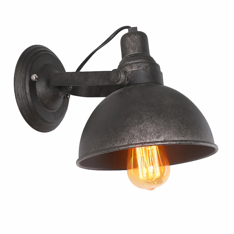 Eisen Wrount Retro Vintage Wand Lampe Gang Wandlampen Stil Loft