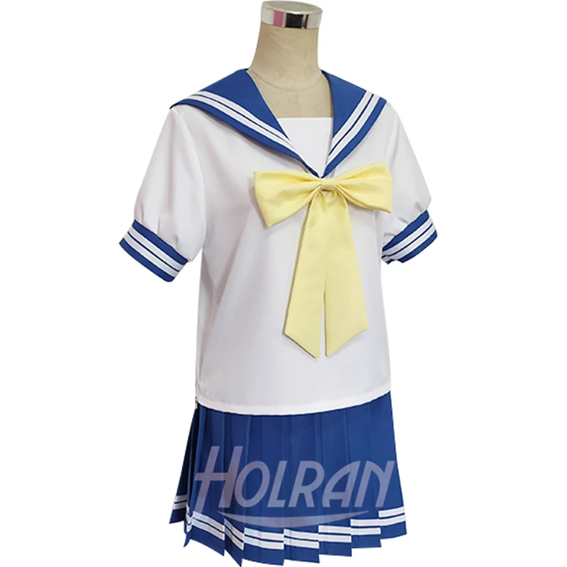 Летняя школьная форма для костюмированной вечеринки Lucky star Konata Izumi Kagami Hiiragi