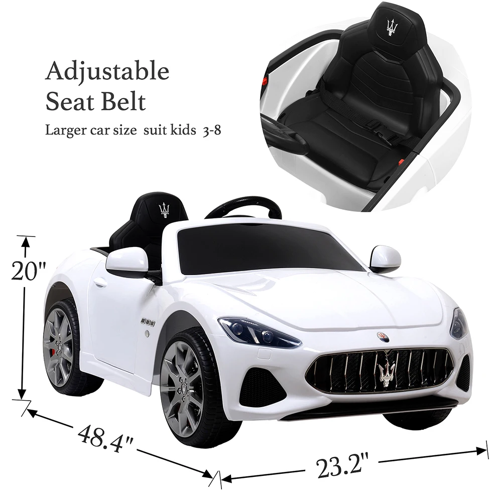 Uenjoy maserati ride on car power wheels6-