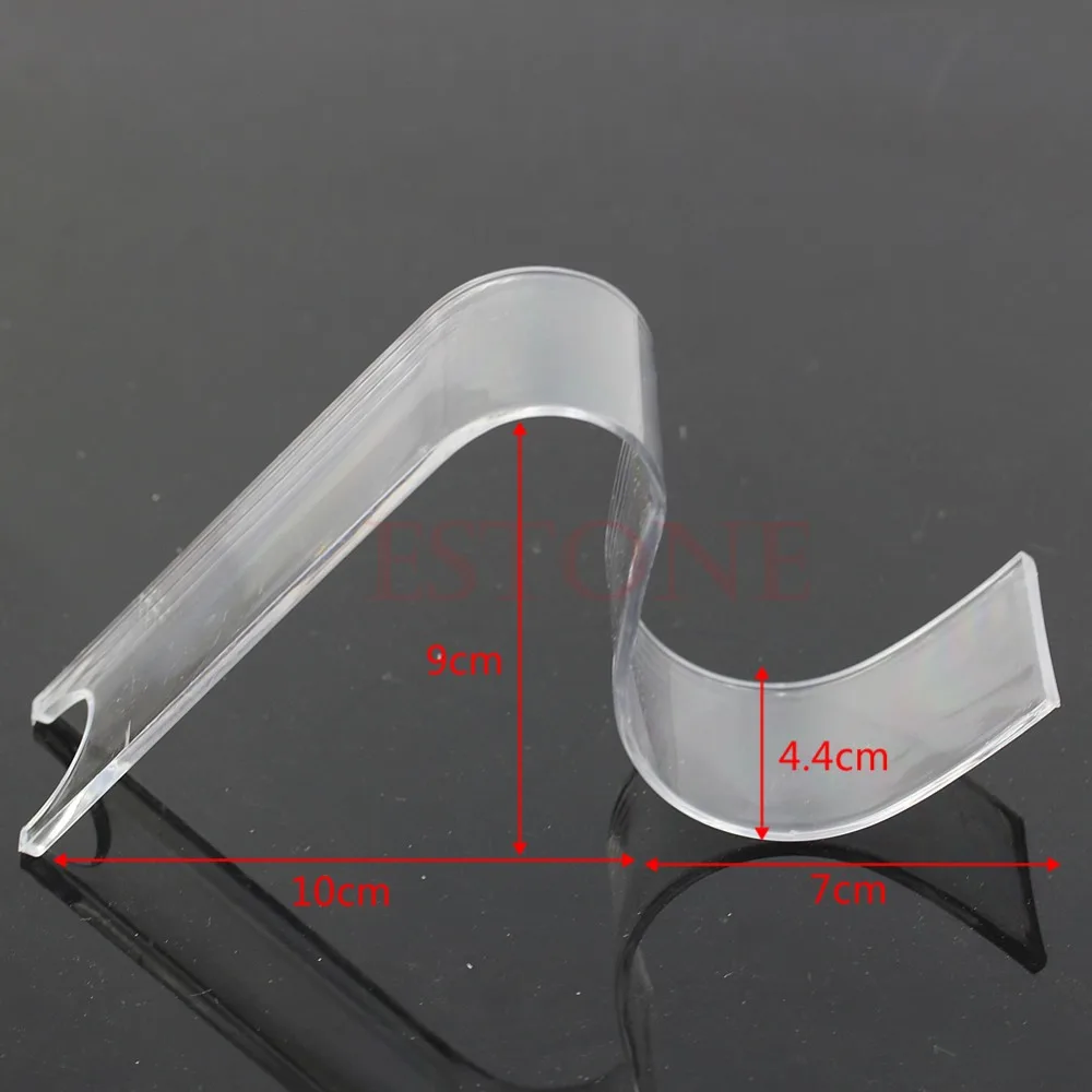 

1Pc New Acrylic Transparency Belt Display Stand Rack Shelf