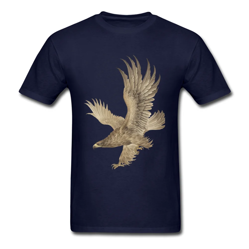 100% Cotton Men Short Sleeve Mongolia Eagle T Shirts Gift Tees Fashionable Normal O Neck Tshirts Top Quality Mongolia Eagle navy