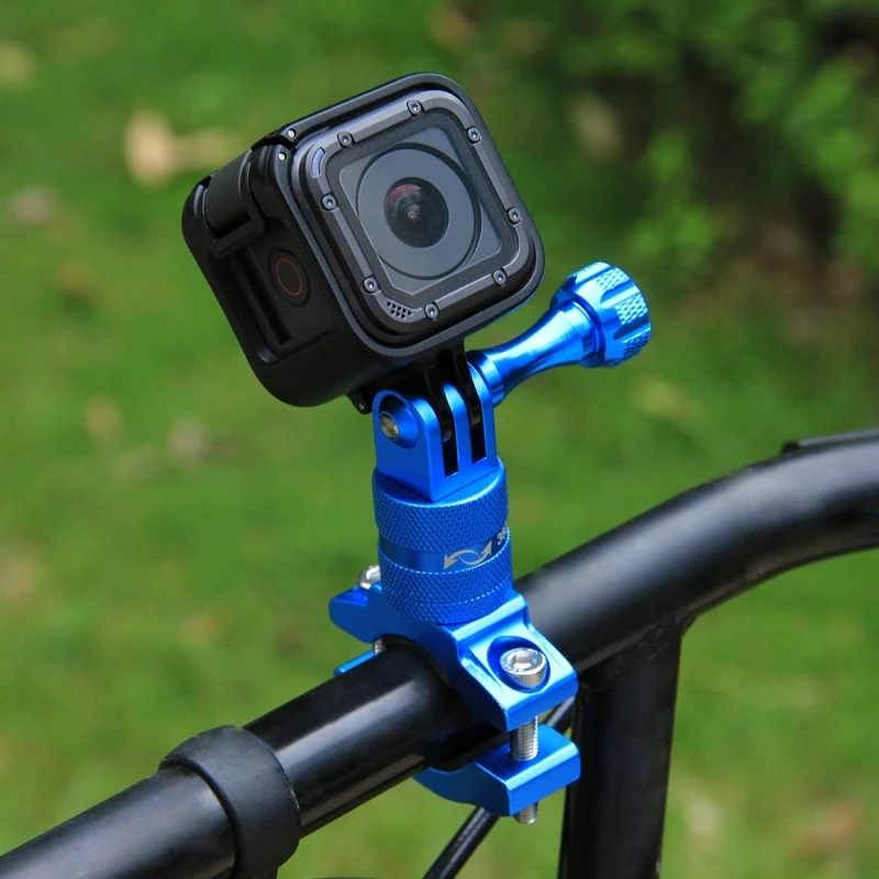 For Go Pro Bicycle Mount Rotatable Bike Handlebar Mount Holder Adapter Bracket for Gopro Hero 5