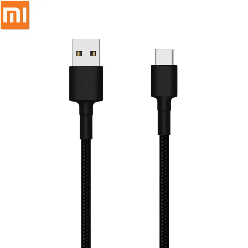 Оригинальный красный кабель Xiaomi type-C для samsung huawei Oneplus кабели быстрой зарядки