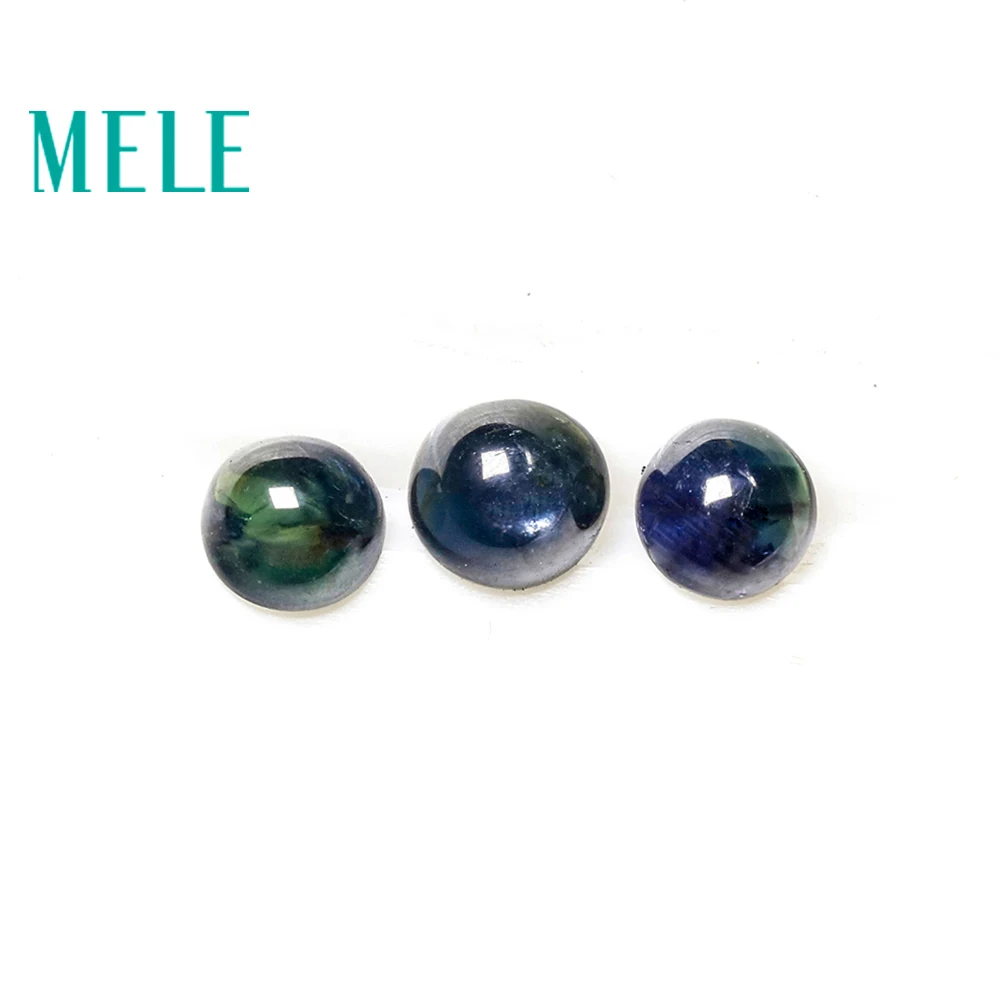 MELE Natural Blue Sapphire loose gemstone for jewelry making,3mm-5mm Round 1.9ct 3p fine jewelry DIYstones with High quality MELE Natural Blue Sapphire loose gemstone for jewelry making,3mm-5mm Round 1.9ct 3p fine jewelry DIYstones with High quality