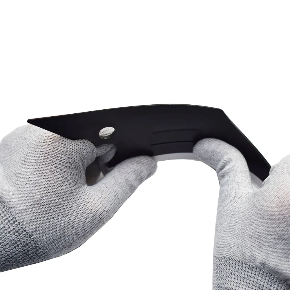 4PCS Black Conquerer Squeegee Rubber Edge Scraper Vinyl Car Film Wrap Sticker Decals Window Tint Wallpaper Install Tools 4A26