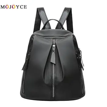 

Simple Nylon Backpacks Women Teenagers Girls Shoulder School Backpacks Travel Casual Rucksack Mochila Feminina